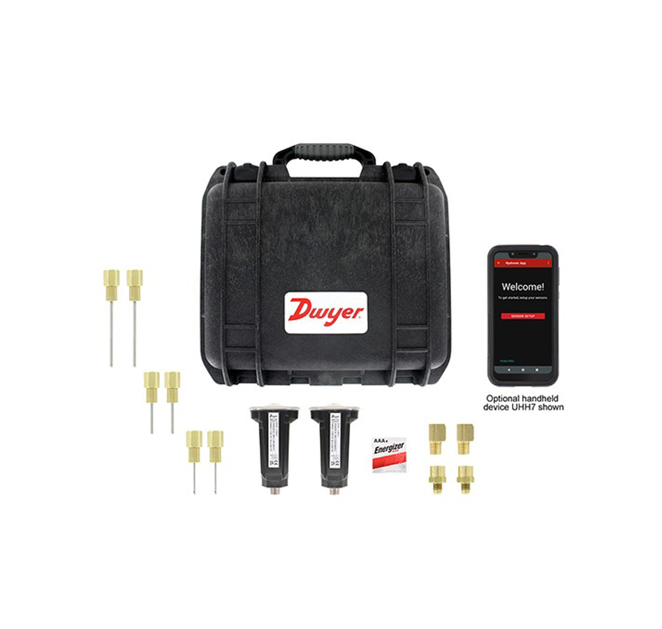 490W Series Wireless Hydraulic Differential Pressure Measurement Kit