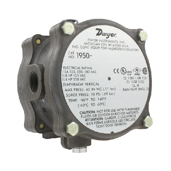 Dwyer 防爆差压开关 1950系列